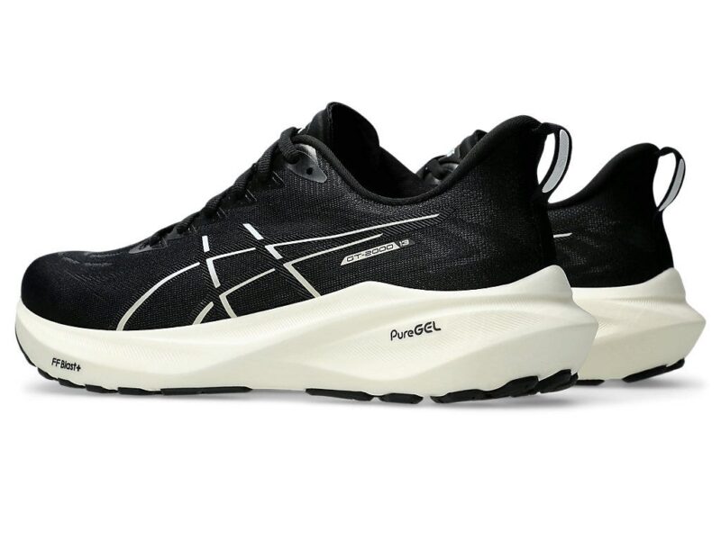 Asics Men Black Performance Running Shoes GT-2000 13, Black/White - Image 3