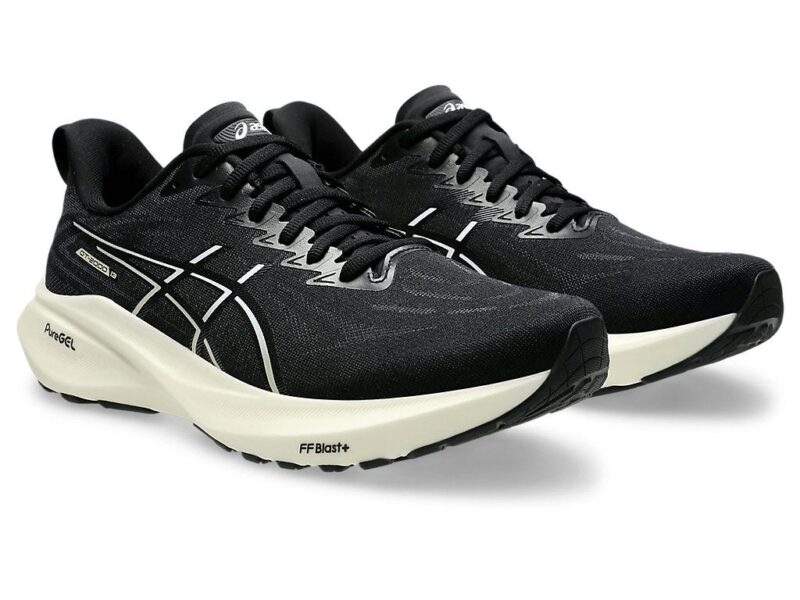 Asics Men Black Performance Running Shoes GT-2000 13, Black/White - Image 2
