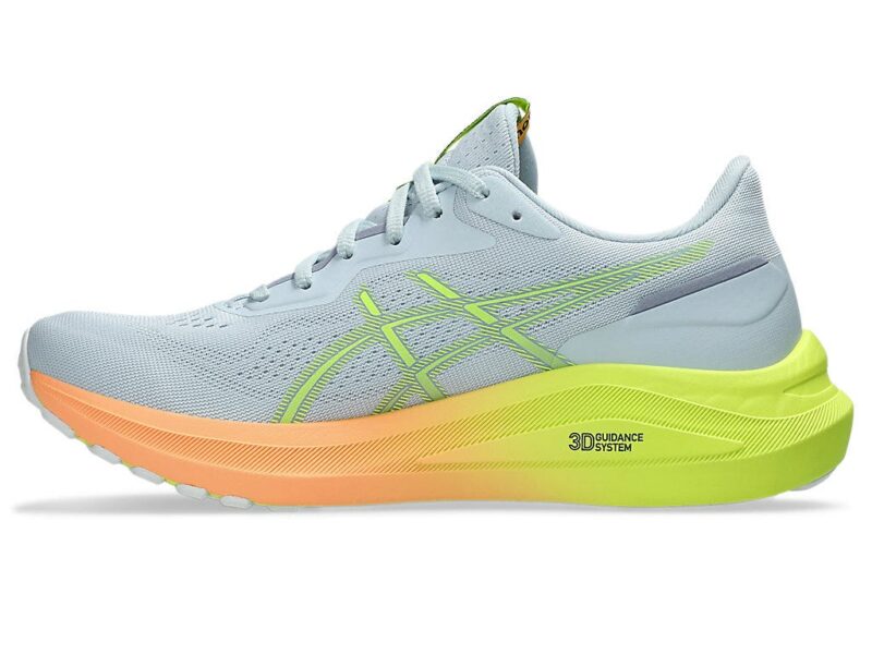 Asics Women Performance Running Shoes GT-1000 13,COOL GREY/SAFETY YELLOW - Image 4