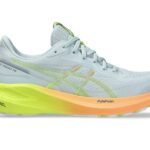 Asics Women Performance Running Shoes GT-1000 13,COOL GREY/SAFETY YELLOW