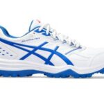 Asics White Blue Cricekt Shoes GEL-LETHAL FIELD