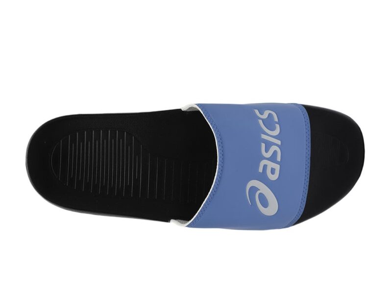 Asics  Blue Unisex Slides - Image 4