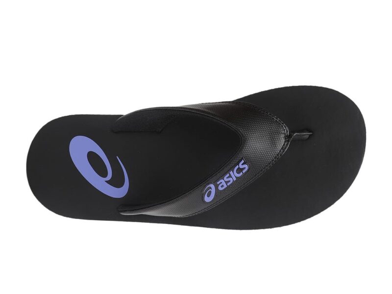Asics Unisex Black Slippers - Image 4