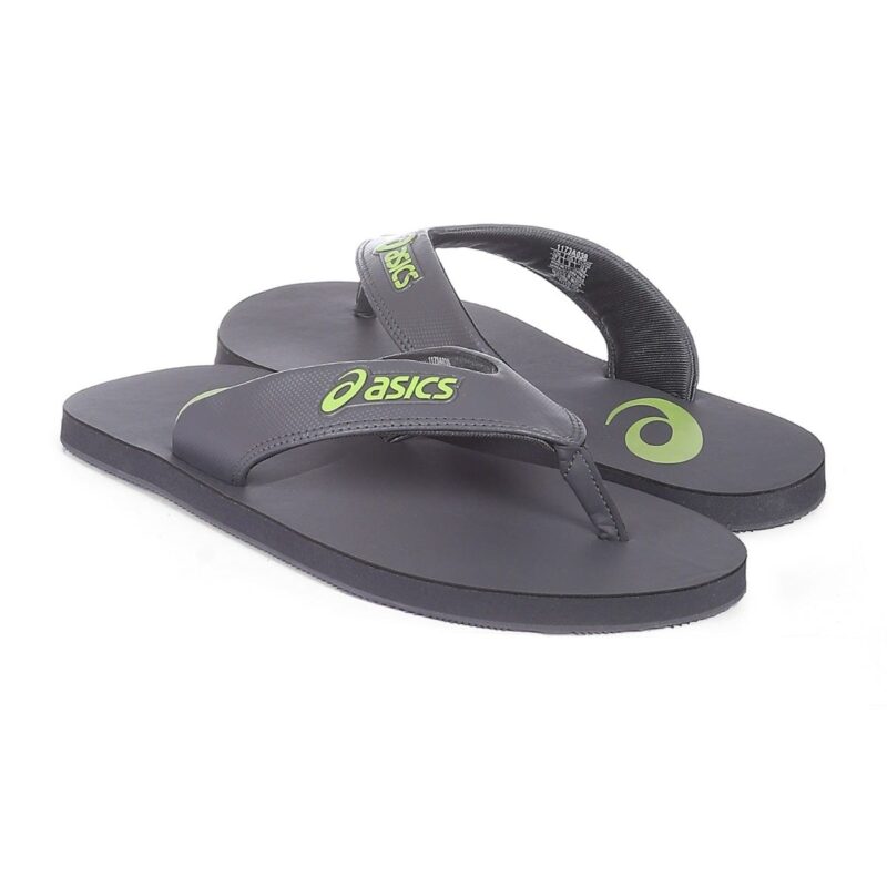 Asics Unisex Grey Slippers - Image 5