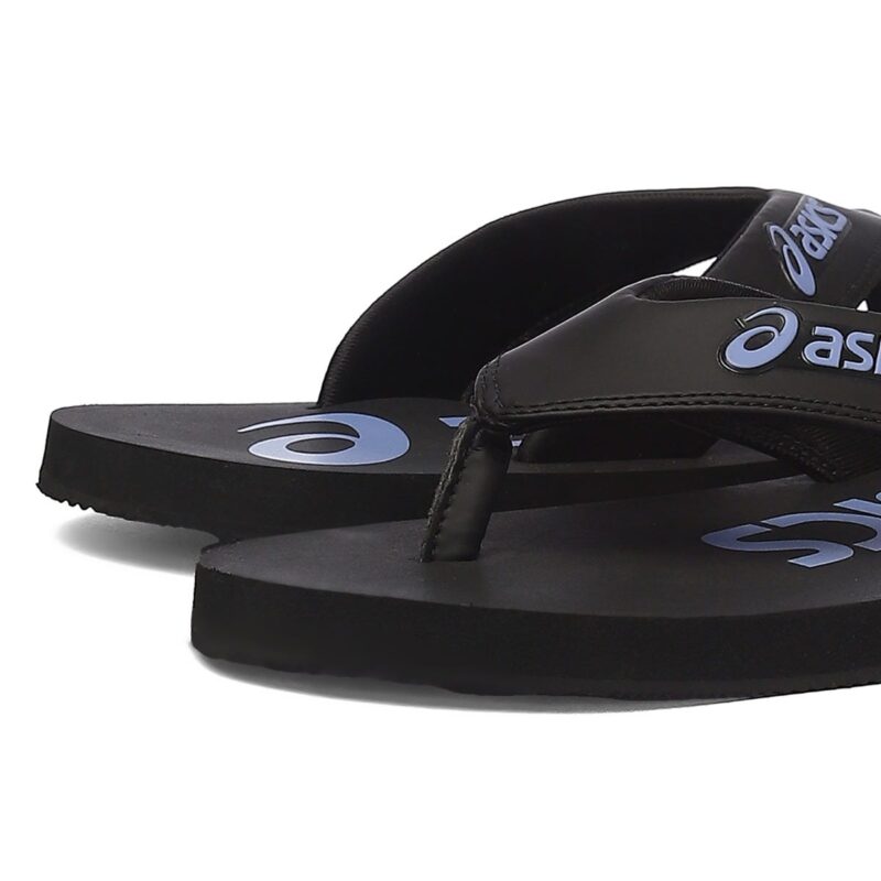 Asics Unisex Black Zorian BM Slippers - Image 6