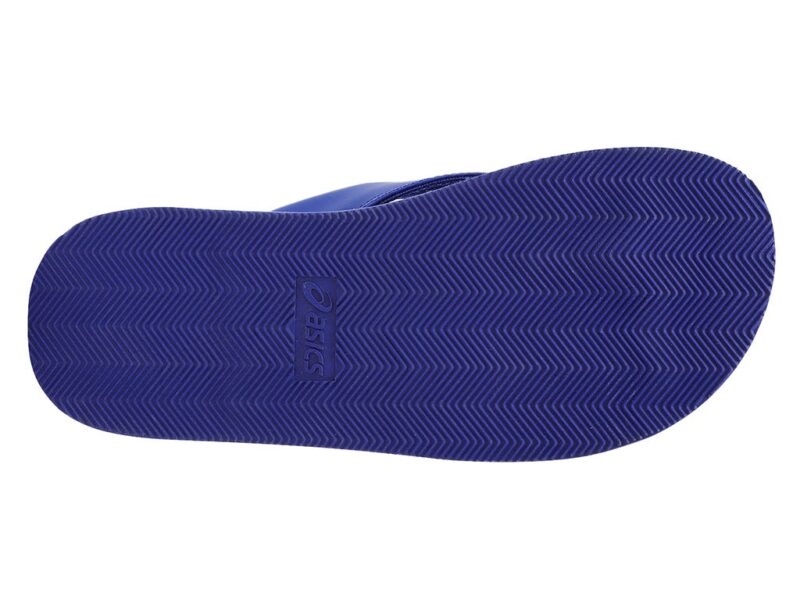 Asics Unisex  Blue Zorian BM Slippers - Image 5