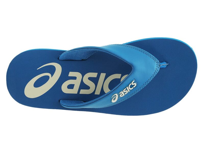 Asics Unisex Light Blue Zorian BM Slippers - Image 4